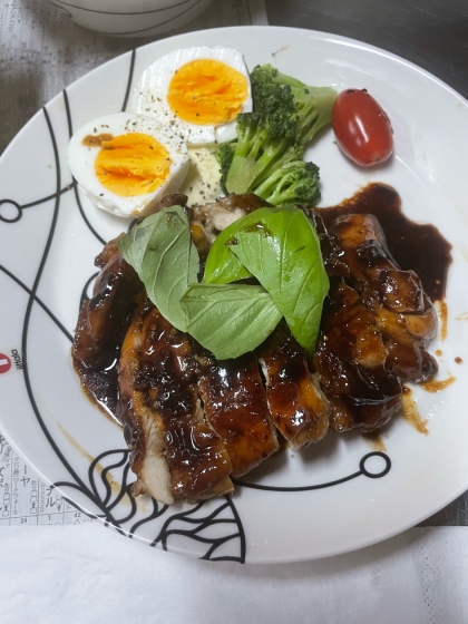 簡単♪(^^)マヨネーズ＆醤油漬け　チキン焼き♪