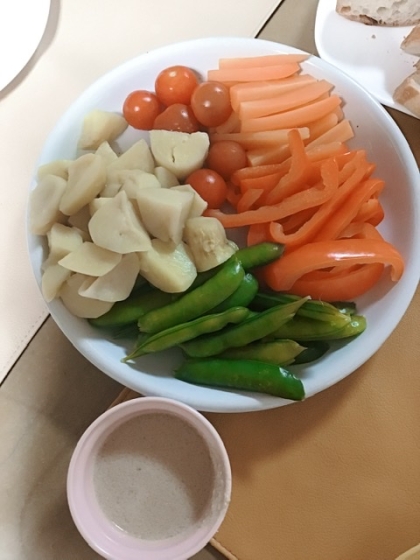 好みのお野菜 de 簡単バーニャカウダ