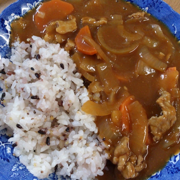 りんごが隠し味のハヤシライス りんごが隠し味のハヤシライス