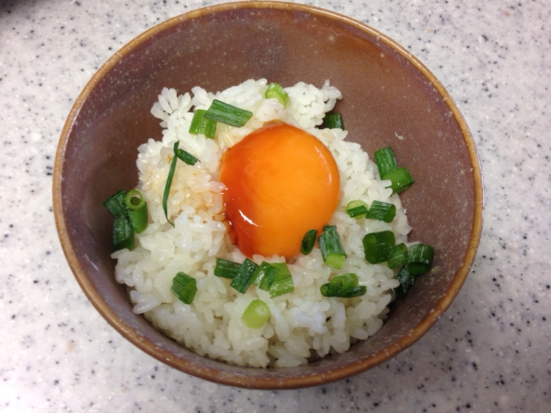 黄身の醤油漬けご飯