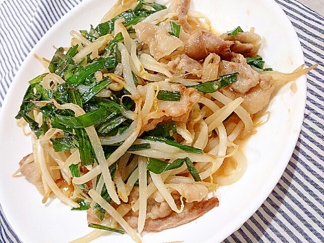 豚ばらとニラともやしの豆板醤炒め レシピ 作り方 By Hideok8 楽天レシピ 豚ばらとニラともやしの豆板醤炒め レシピ 作り方 By Hideok8 楽天レシピ