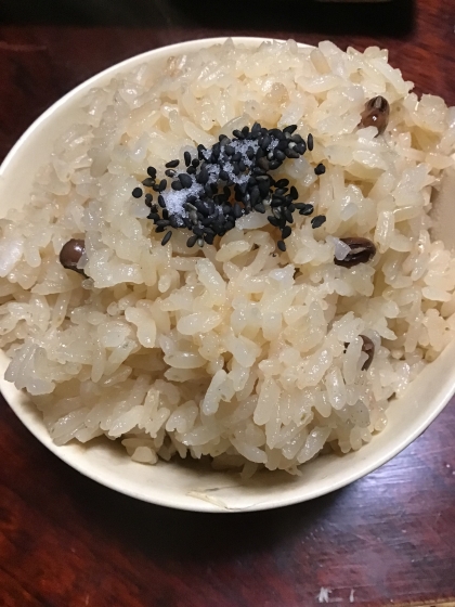 お赤飯の作り方