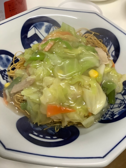 パリパリ皿うどん