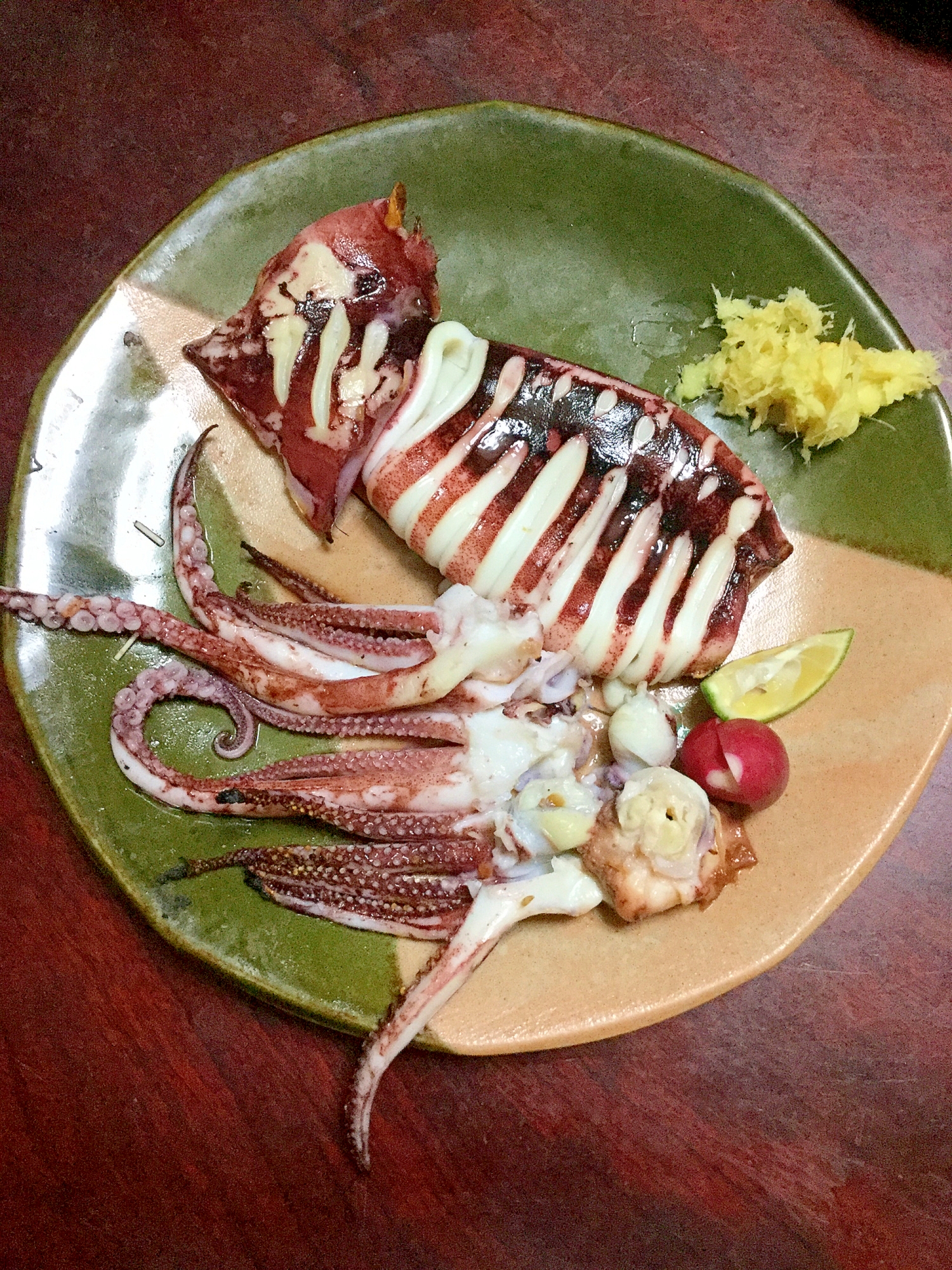 イカの丸焼き！