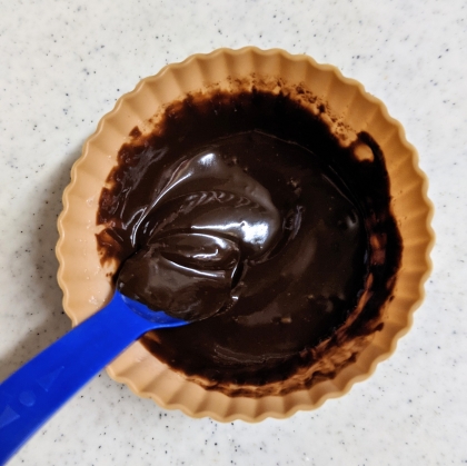 レンジで簡単 チョコクリーム