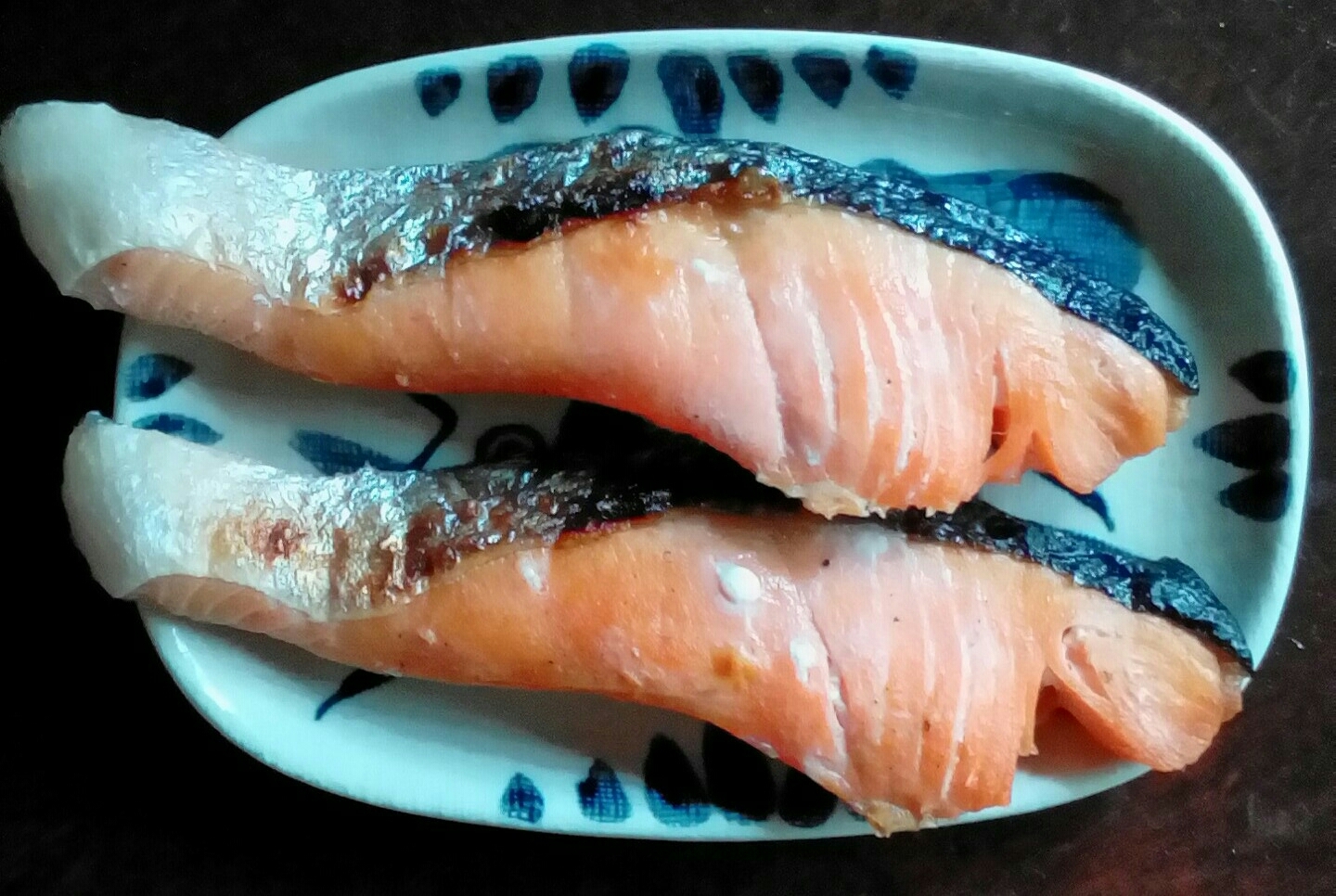 レンジで時短焼き鮭