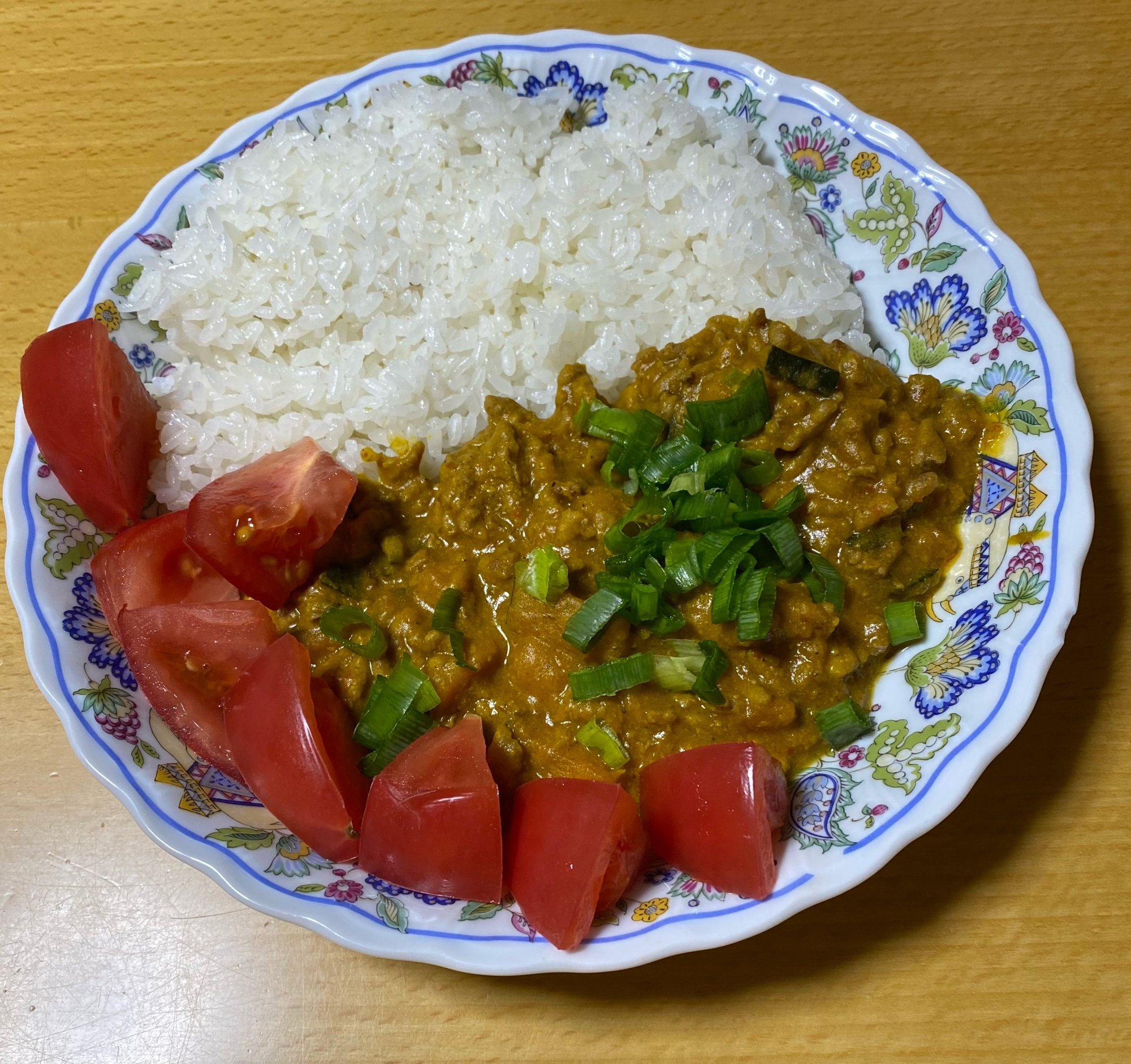 旨辛！かぼちゃと豆乳の坦々風カレー