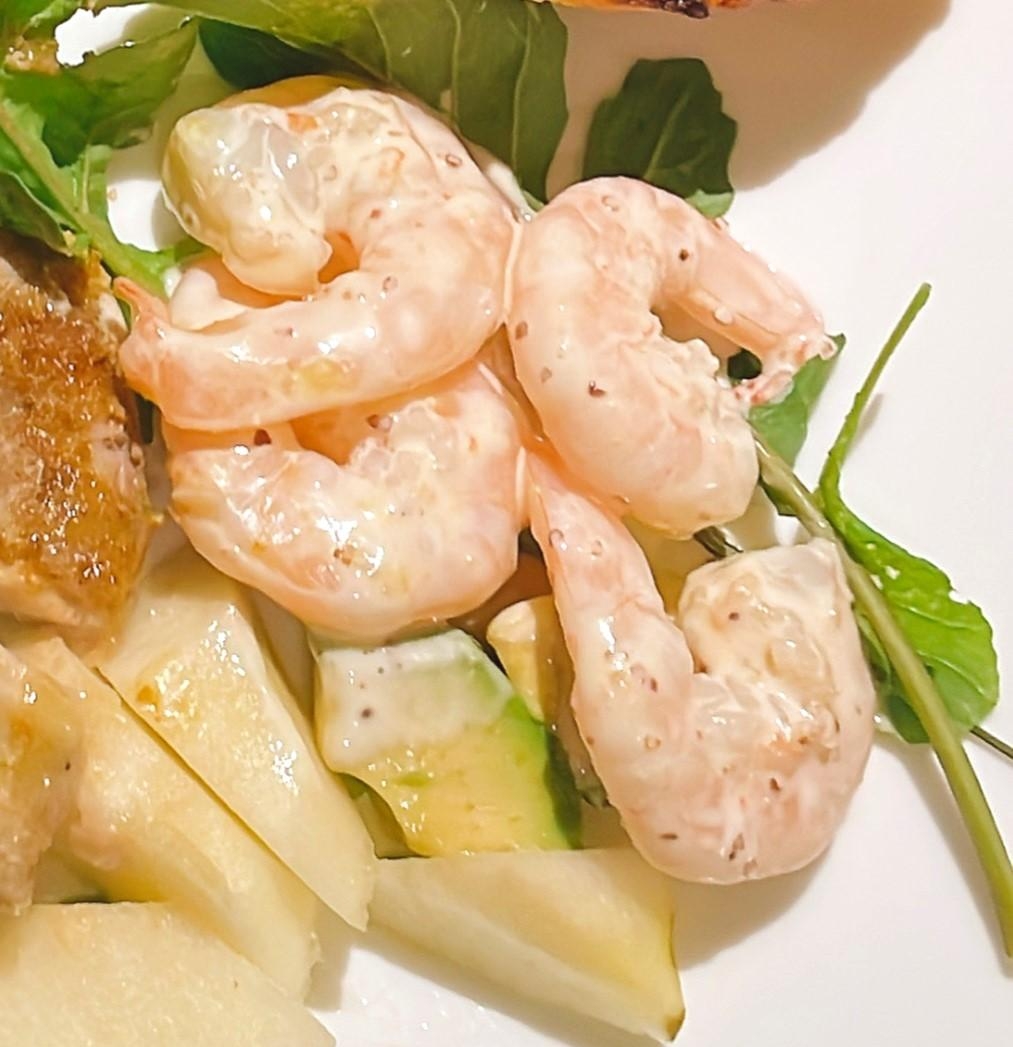 ふつう☆エビサラダ