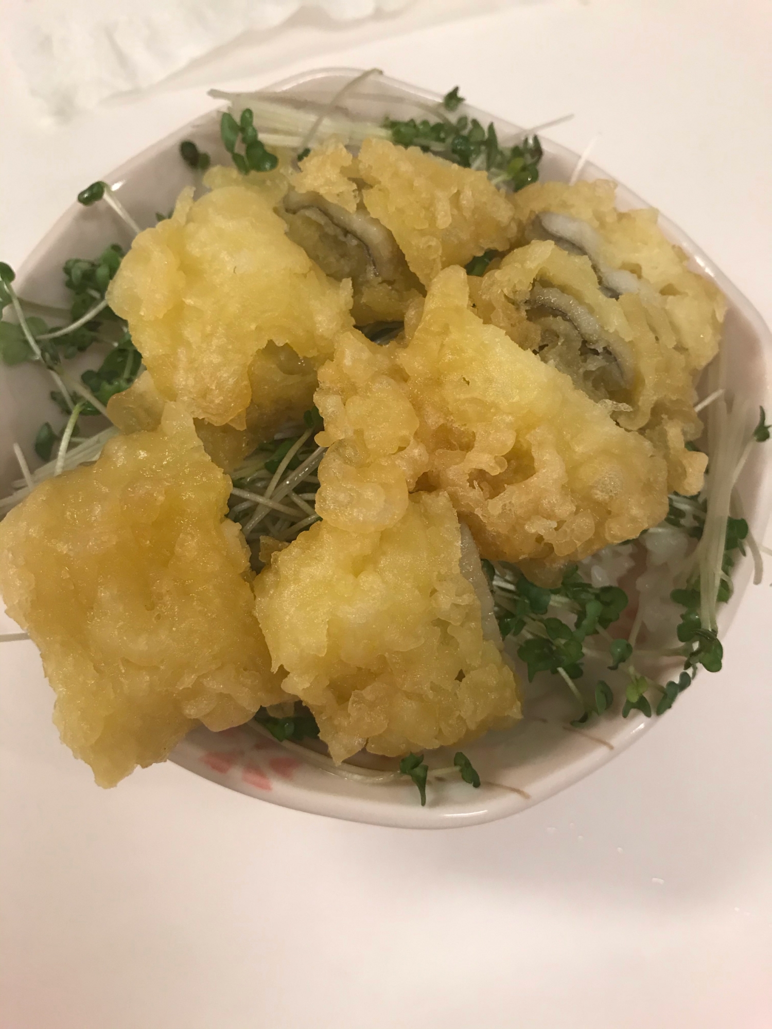 残り物の穴子天ぷら丼 レシピ 作り方 By 楽天レシピ