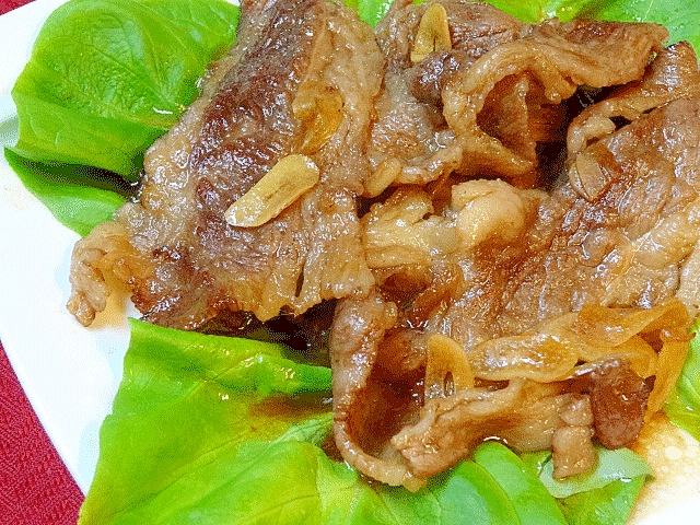 「牛カルビ照り焼き＆ミニカルビ丼」