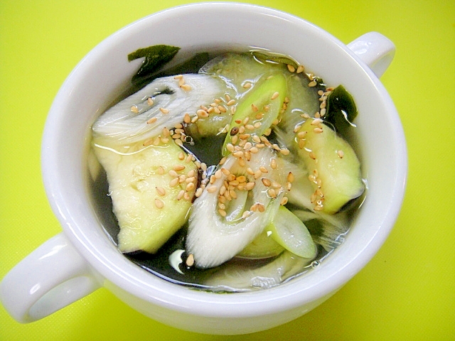 なすの中華スープ