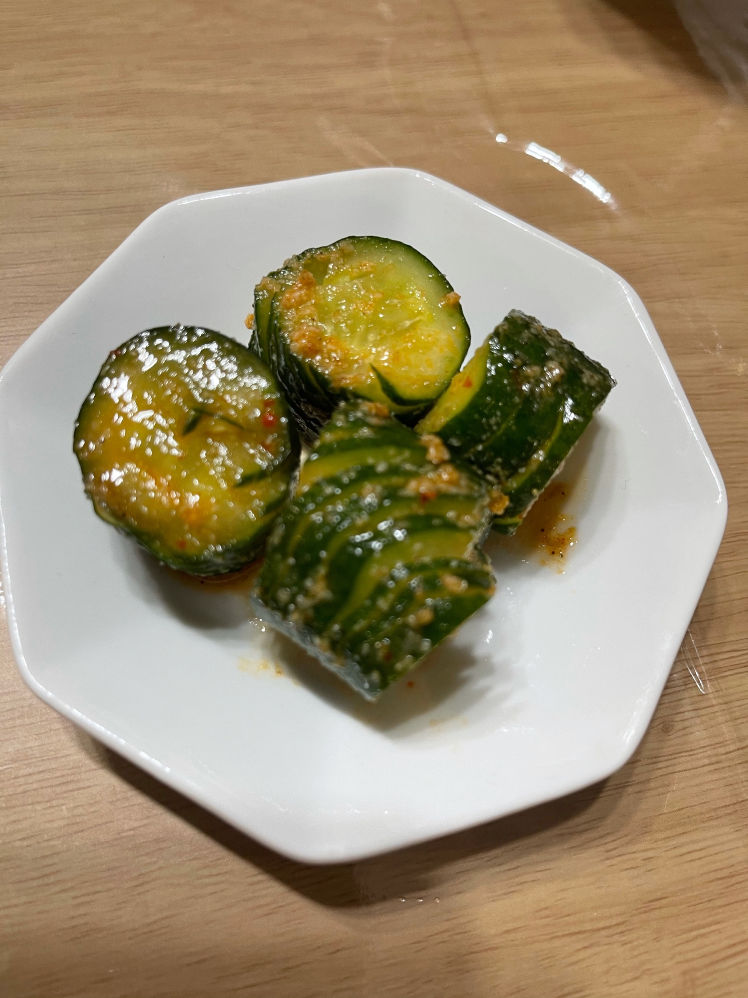 旦那が絶賛。おつまみにもGOOD!簡単旨辛きゅうり