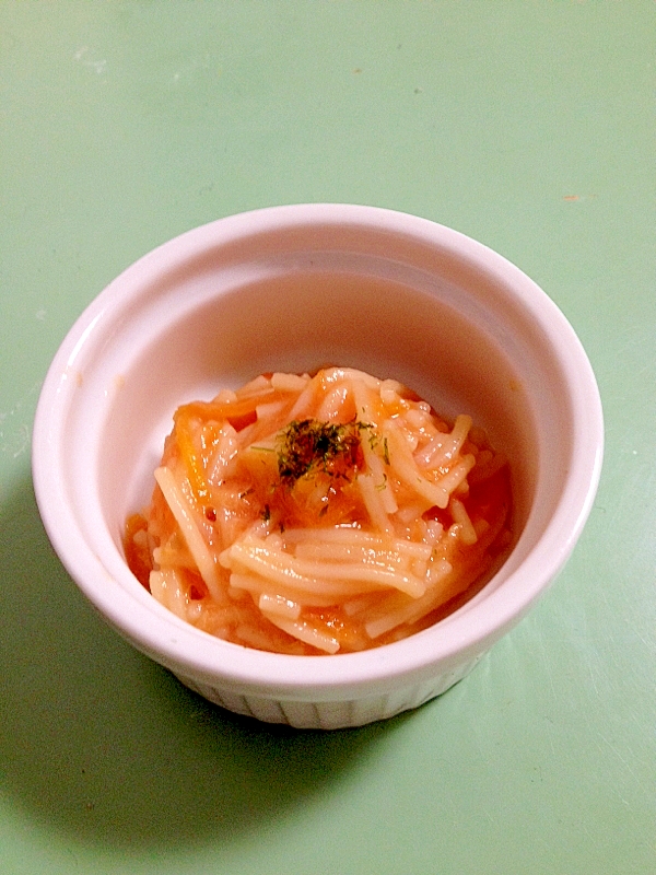 ツナとトマトのクリームパスタ☆離乳食