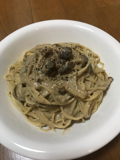 レバーとらっきょうのパスタソース