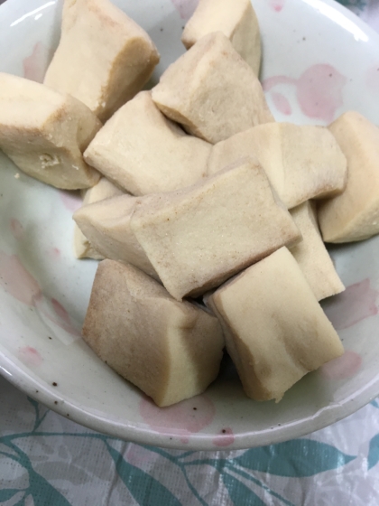おでんの残り汁で♥高野豆腐の含め煮