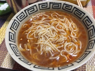 味噌ラーメンのスープ