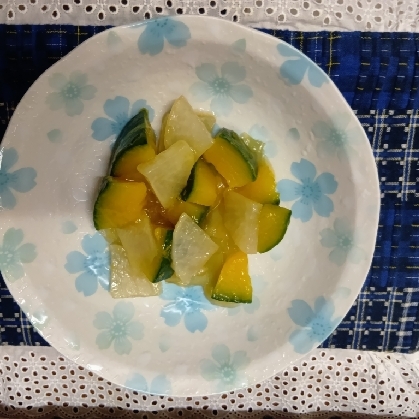 冬瓜かぼちゃのあんかけ