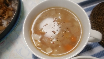 寒い日には丁度良いスープでした！美味しかったです♪