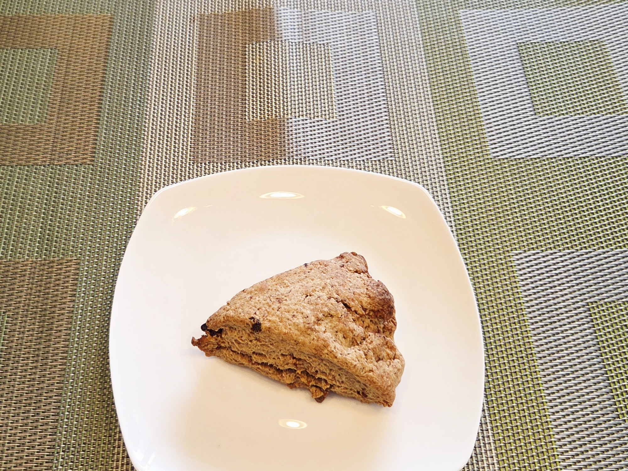 ちょっぴり大人の味！いちじく入りコーヒースコーン