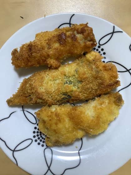 三枚おろしで作るあじフライ