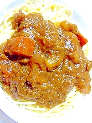 リピ♡
パスタにしっかり絡まってくるカレーがおいしいです（*^^*）