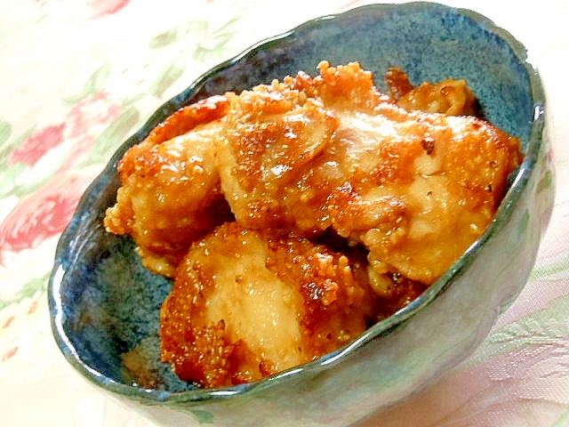 味が染みしみ 甜麺醤 テンメンジャン 風味の唐揚げ レシピ 作り方 By 小太郎１２１２ 楽天レシピ