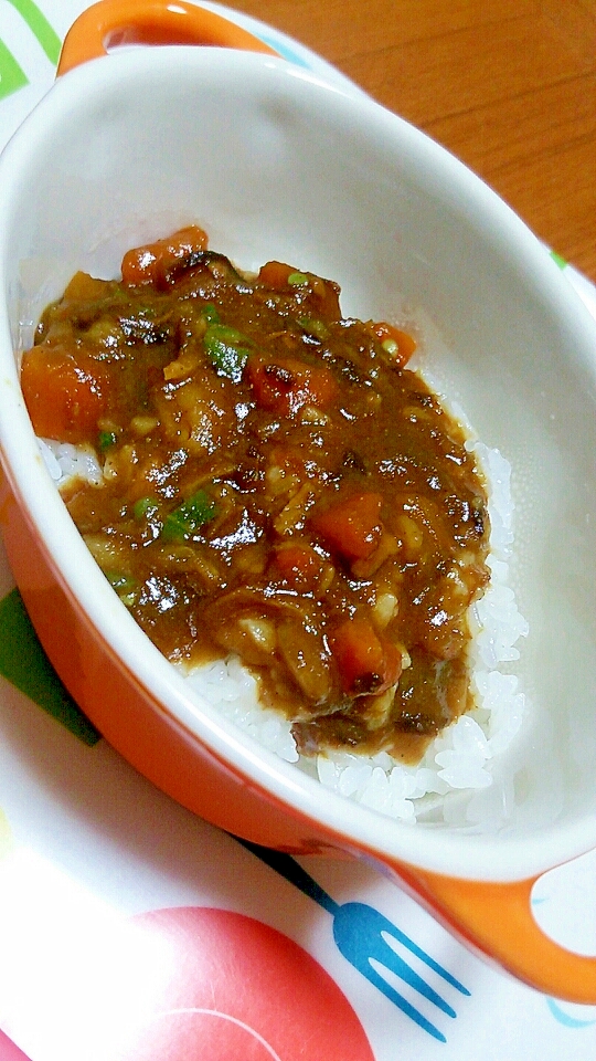 幼児食☆切り干し大根と豚肉のカレー