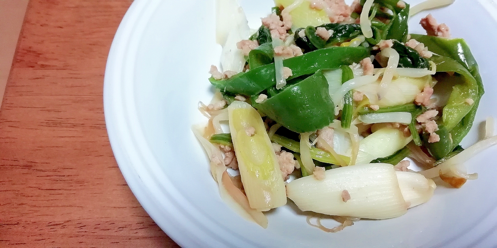 【10分で作れる】ひき肉とピーマンの炒め物