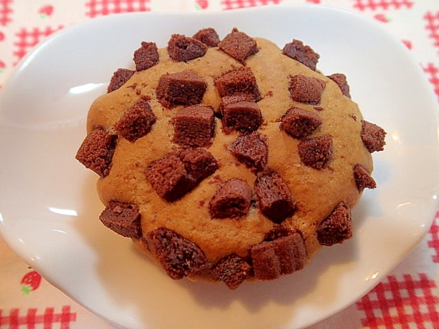 ❤コーヒーと生チョコクッキーのカップケーキ❤