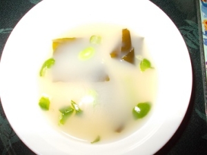 牛乳と枝豆で作る簡単スープ