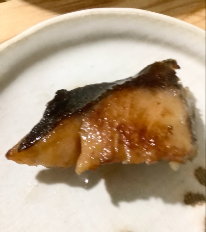 ぶりの照り焼き