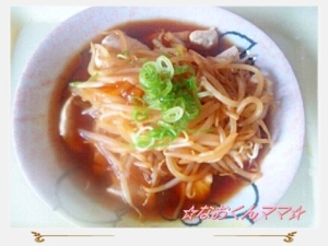 簡単 安上がり 鳥むね肉のもやしあんかけ レシピ 作り方 By なおくんママ 楽天レシピ