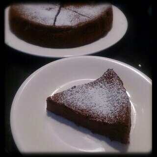 お豆腐でもっちり濃厚 ガトーショコラ レシピ 作り方 By ユリmama 楽天レシピ