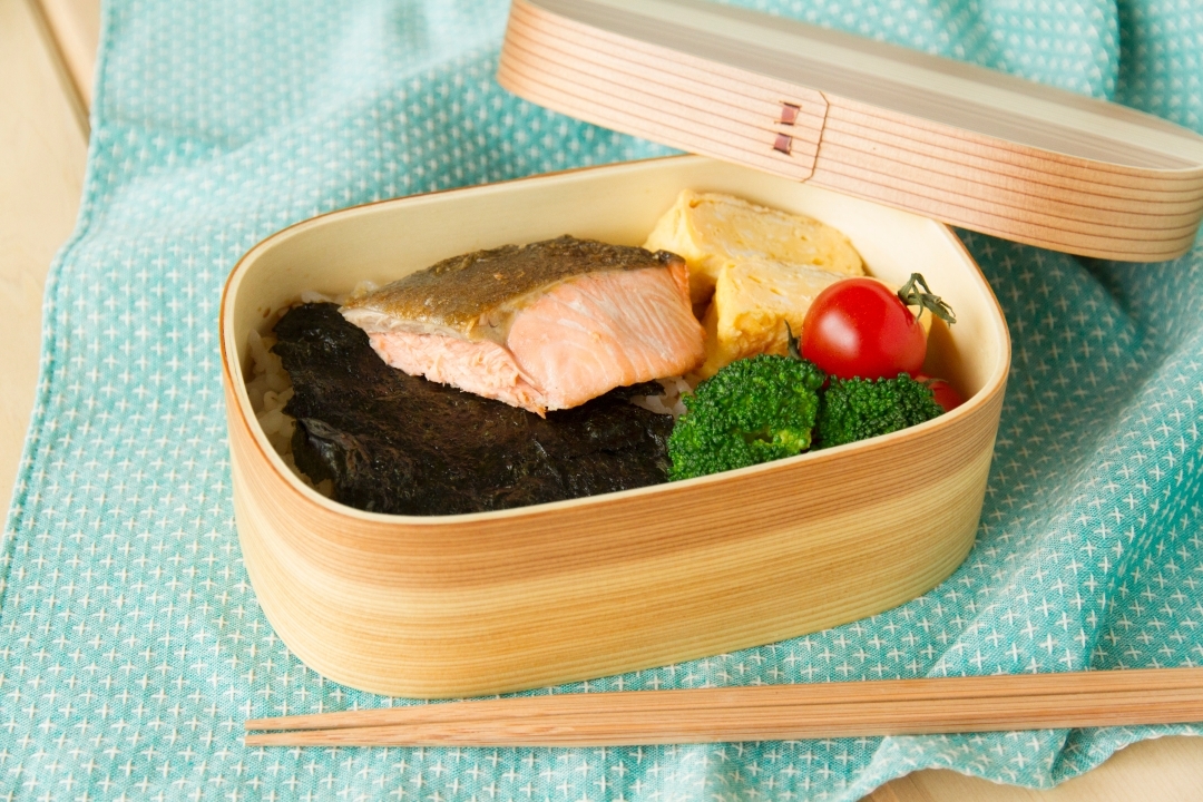 のり鮭弁当 Nori Salmon Bento レシピ 作り方 By 楽天レシピ 楽天レシピ