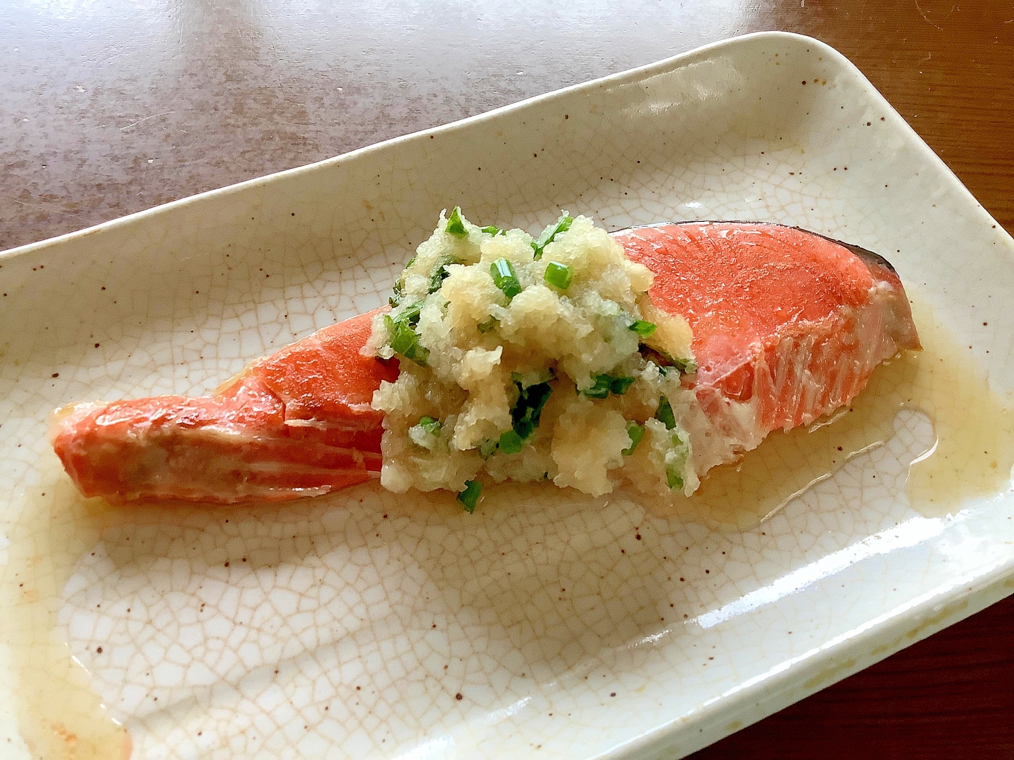 鮭の大根おろしがけ