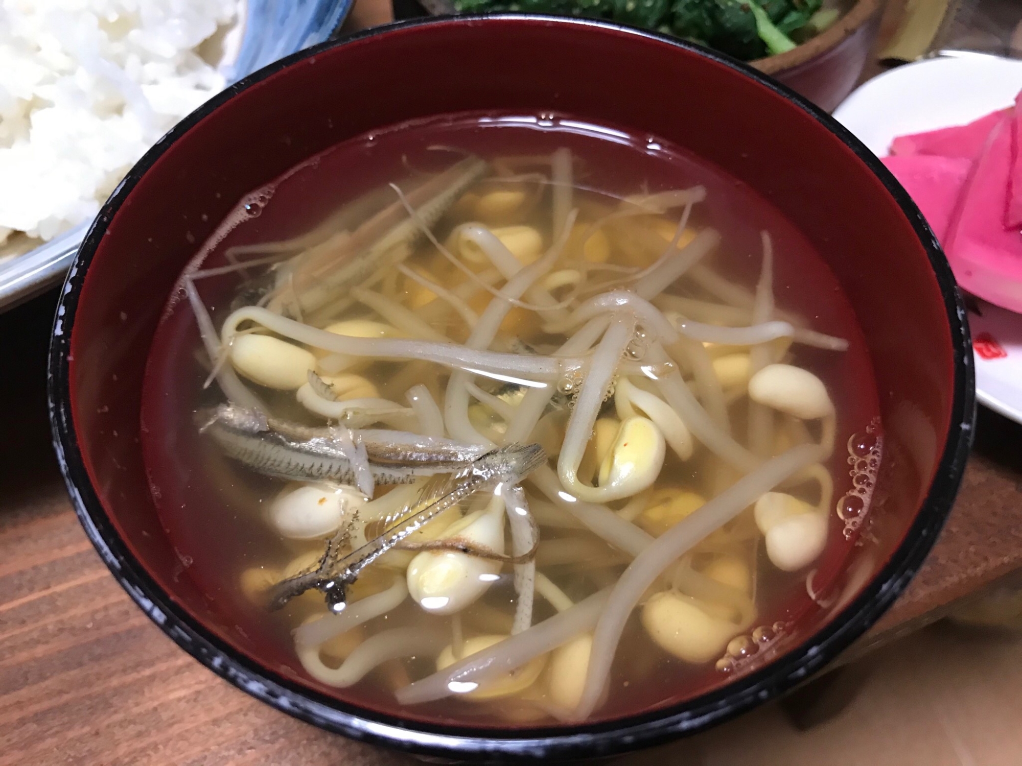 ビタミンCたっぷり☆豆もやしのスープ
