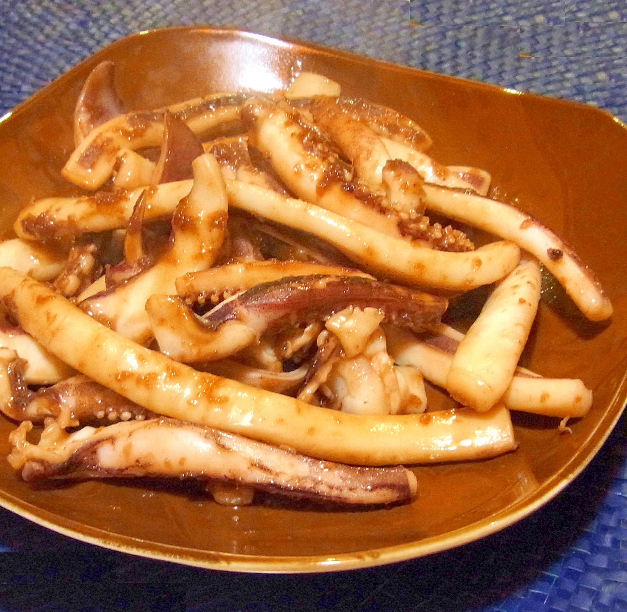 おつまみに最高！！一夜干しイカの生姜醤油焼き