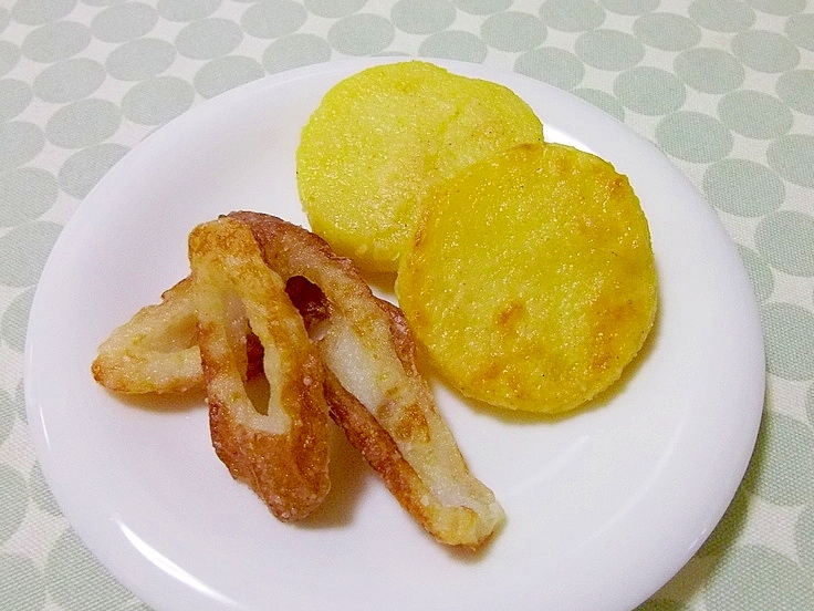 家計応援おかず!!じゃがいもとちくわのカレー揚げ