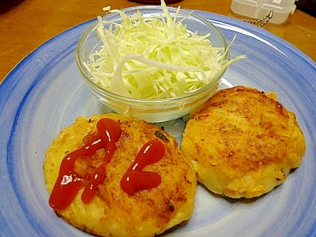 揚げない☆焼きポテトコロッケ