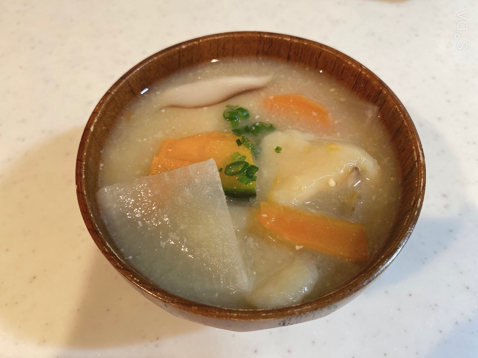 熊本郷土料理！さつまいものだご汁