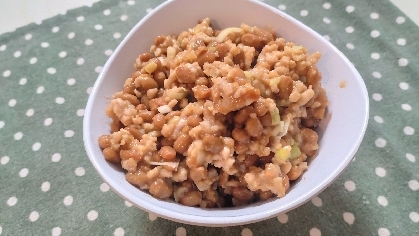 ご飯がモリモリ進む・納豆みそ