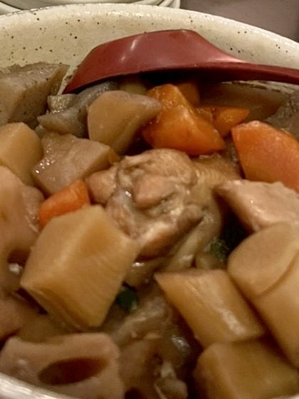 ⑅୨୧:・ﾟ筑前煮　ﾟ・:⑅୨୧