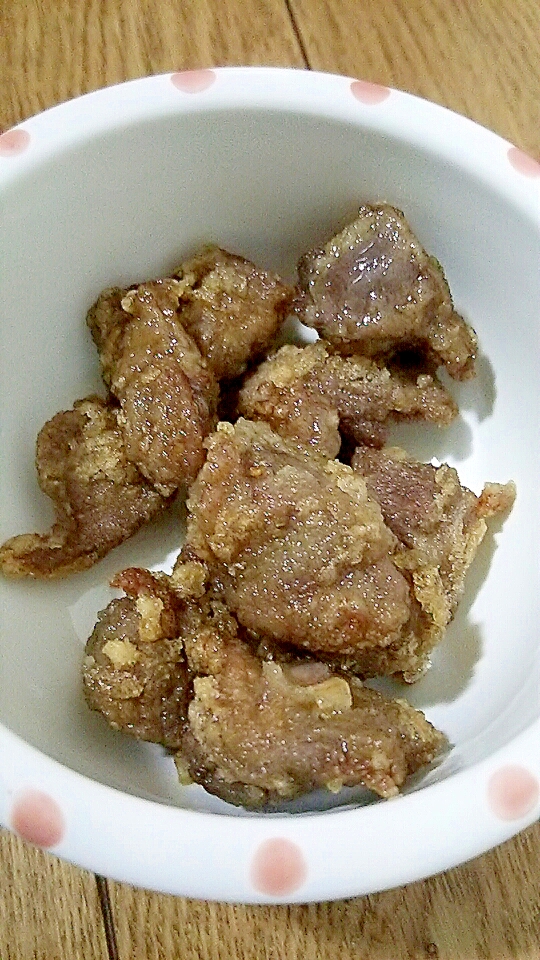 居酒屋メニュー☆砂ずりの唐揚げ