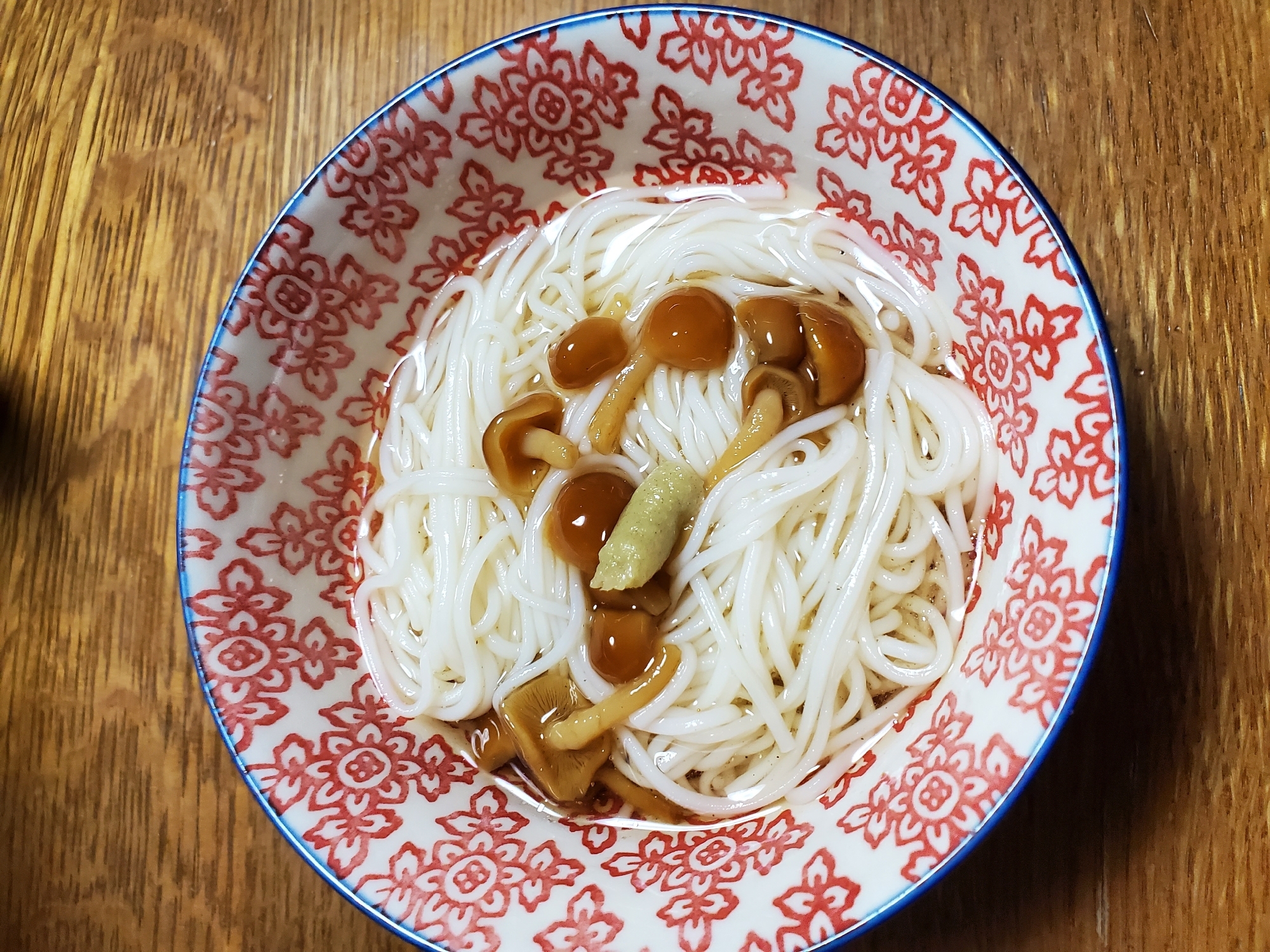 なめこ汁そうめん