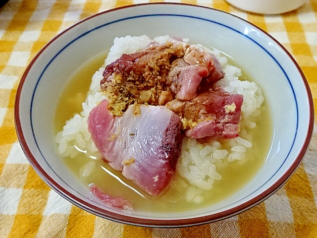 うちのご飯「かつお茶漬け」