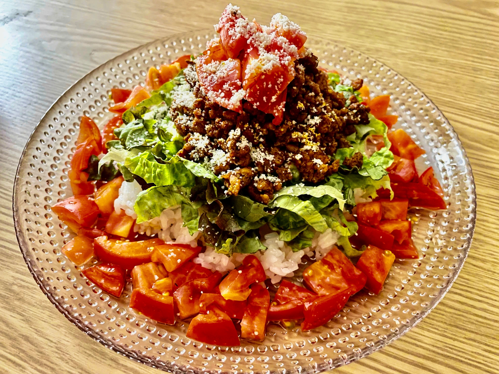 ワカモレ入りで美味しさ倍増!タコライス★