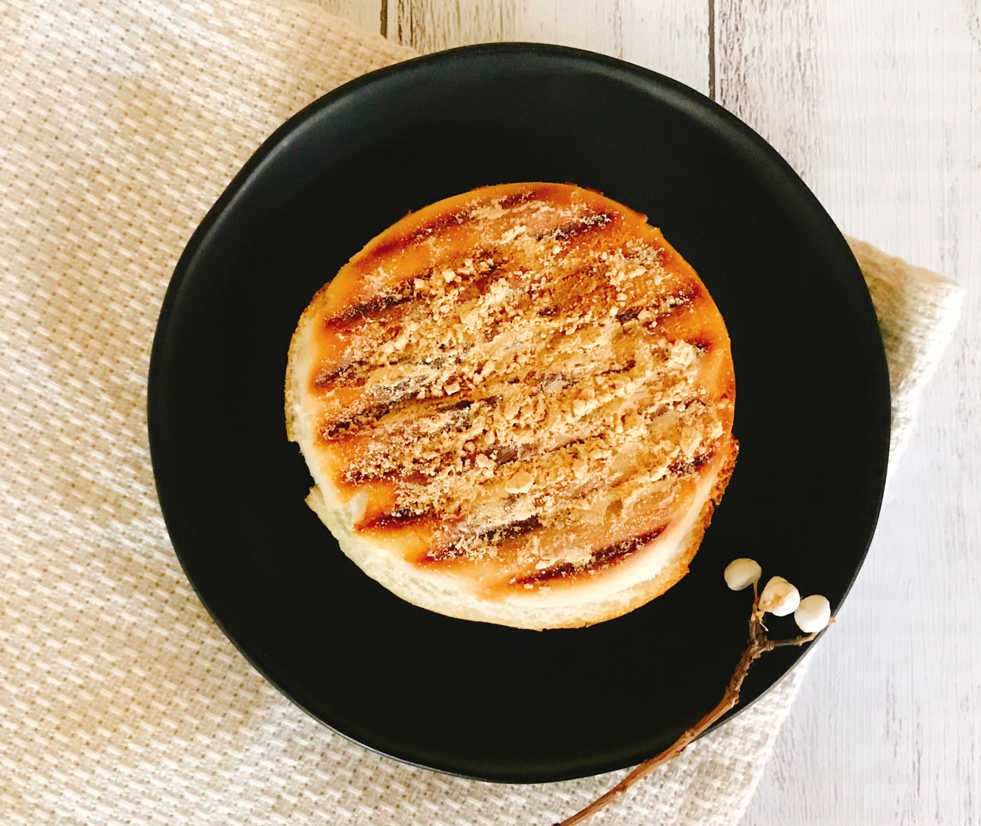 ホットサンドメーカーで バター焼きあんまん レシピ 作り方 By Tai 楽天レシピ