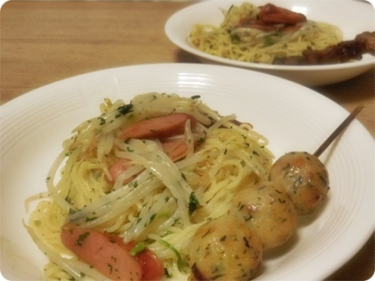 ナンプラー風味の塩焼きそば