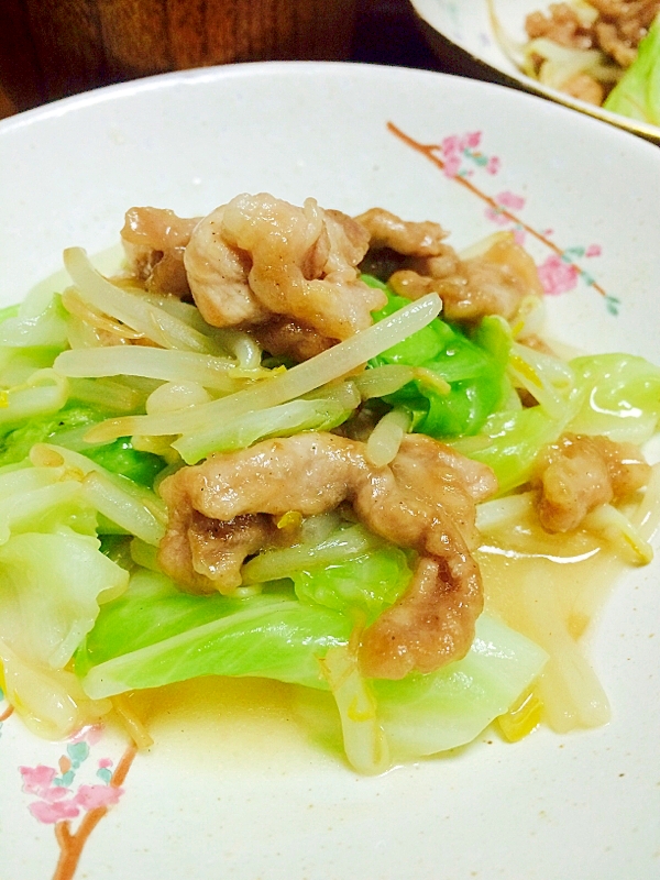 香味ペーストでまるでプロの味！肉野菜炒め