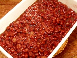 ふっくら小豆煮 茹で方 レシピ 作り方 By ブルーボリジ 楽天レシピ